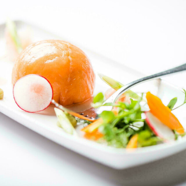 Starter plated food
