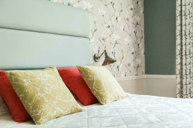 Hothorpe Hall guest bedroom interior