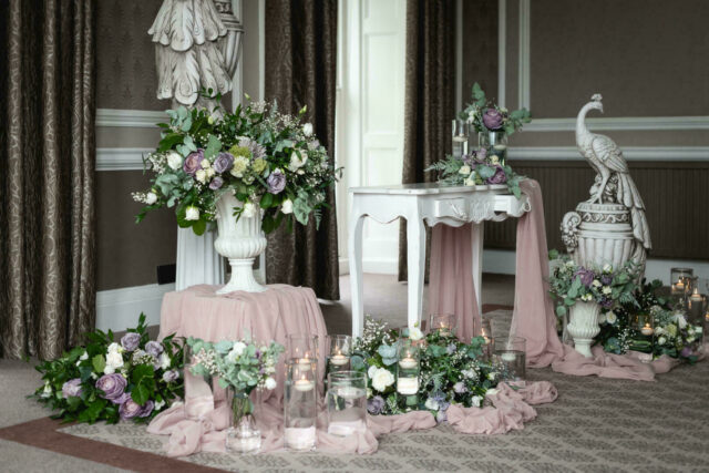 Hothorpe hall asian wedding styling