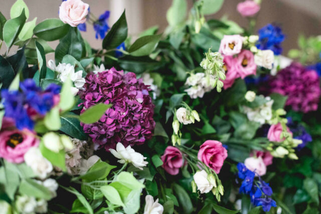 Hothorpe hall wedding styling