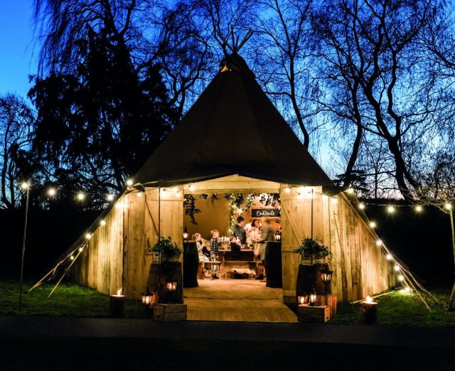 Wedding tipi