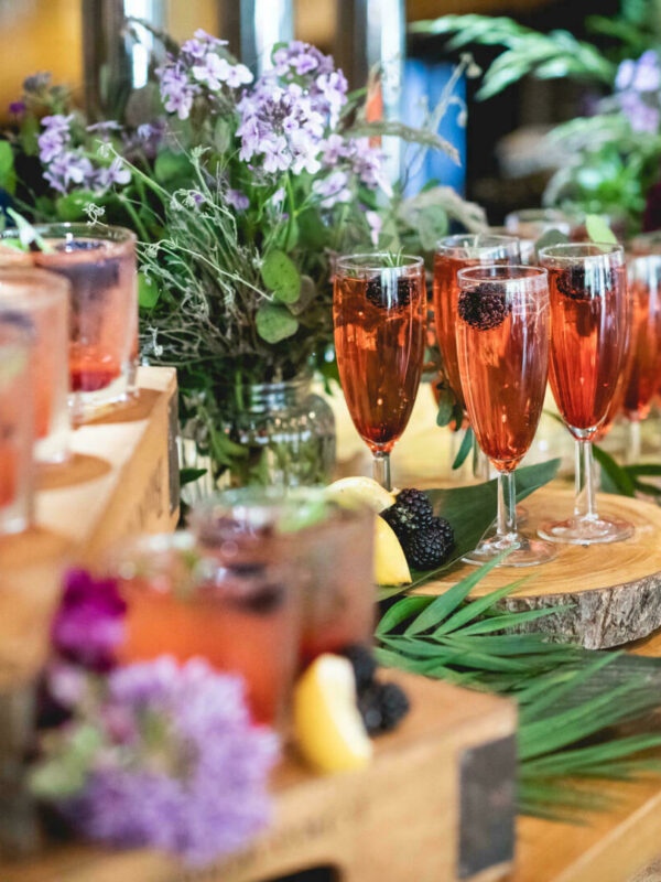 Drinks options at The Woodlands